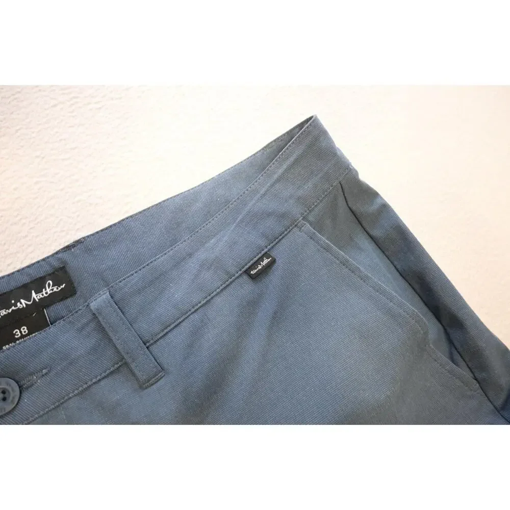 Travis Mathew Golf Shorts Blue Flat Dry Fitting Stretch Athletic‎ Mens Size 38